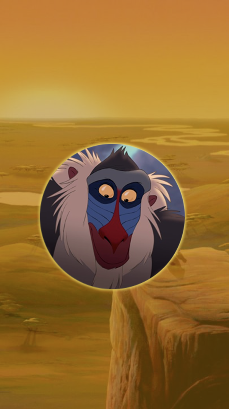 Avec quel objet Rafiki frappe-t-il Simba ?