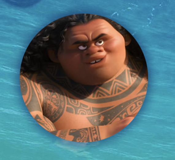Grâce à quel objet Maui peut-il se transformer ?
